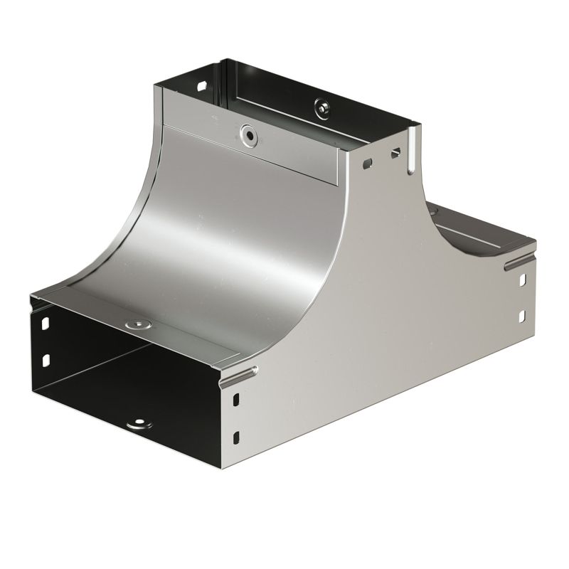 Ответвитель для лотка Т-образ. вверх TS осн. 100 Н80 в комплекте с крепеж. эл. DKC 37202K