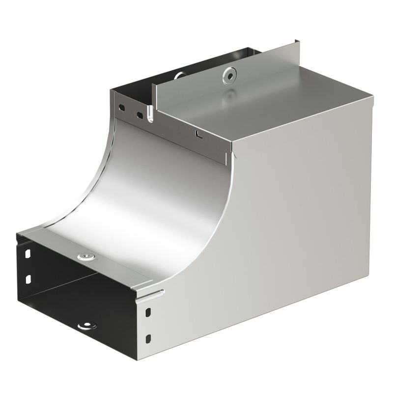 Угол для лотка вертикальный внутренний левый 90град. 200х100 CSSS 90 в компл. с крепежн. элемент. гор. оцинк. DKC 37074KHDZ