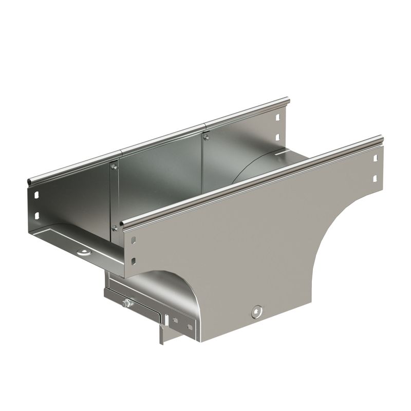 Ответвитель для лотка Т-образ. верт. универс. TDS осн. 100 Н80 в комплекте с крепеж. эл. гор. оцинк DKC 37162KHDZ