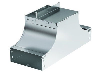 Ответвитель для лотка Т-образ. вверх TSS осн. 100 Н80 в комплекте с крепеж. эл. гор. оцинк DKC 37222KHDZ