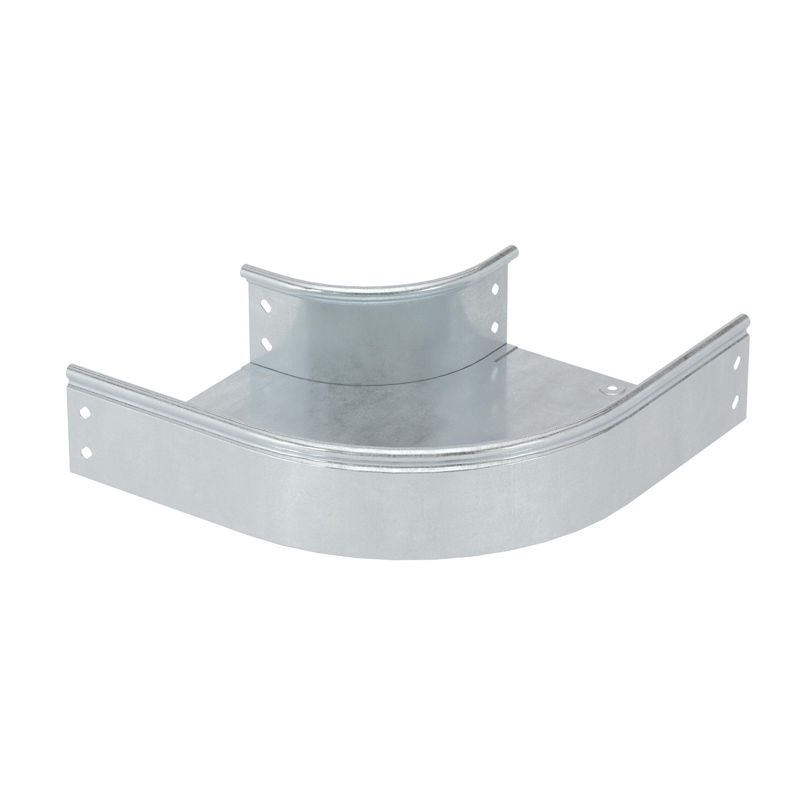 Угол для лотка горизонтальный 90град. 50х50 CPO 90 в компл. с крепежн. элемент. цинк-ламель DKC 36000KZL