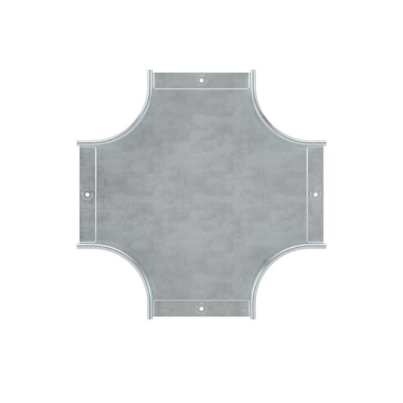 Ответвитель для лотка Х-образ. DPX 600х100 в комплекте с крепеж. эл. цинк-ламель DKC 36227KZL