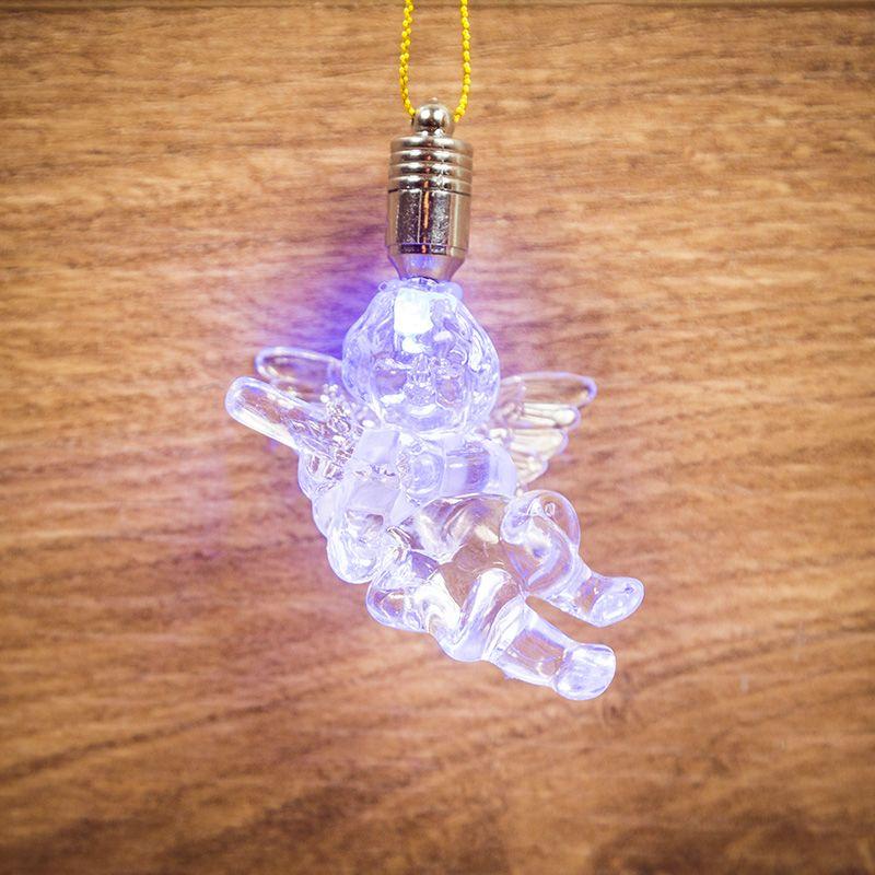 Фигура светодиодная подвесная "Ангел" 8х5.5см LED RGB 1.5Вт IP20 Neon-Night 501-090