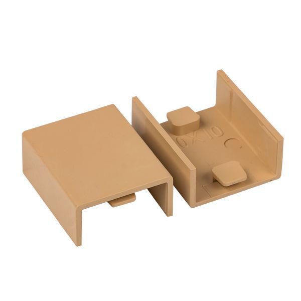 Соединитель на стык 20х10 под свет. дерево Plast PROxima (уп.4шт) EKF conl-20-10x4