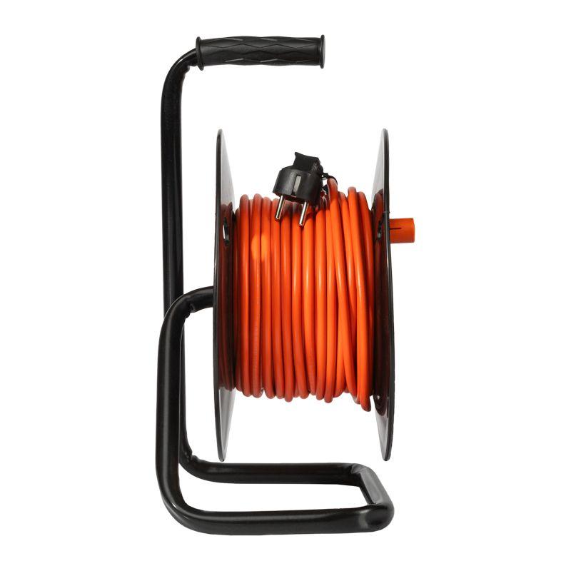 Удлинитель на катушке 4х30м с заземл. 10А IP20 Standart ПВС 3х1 PROCONNECT 11-7605