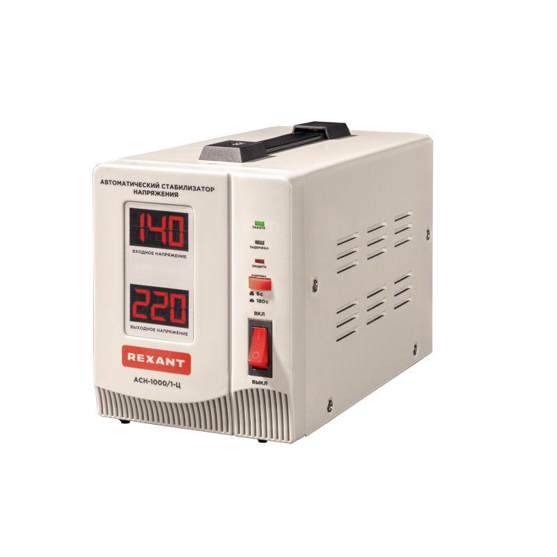 Стабилизатор напряжения АСН-1000/1-Ц Rexant 11-5001