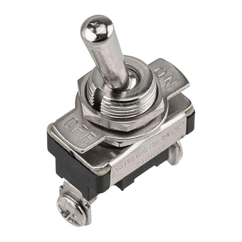 Тумблер 220В 10А (2c) ON-OFF 1п Mini (ASW-23) (инд. упак.) Rexant 36-4310-1