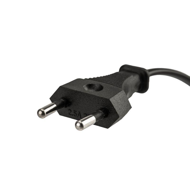 Шнур сетевой 3м 2x0.5кв.мм Rexant 11-1105