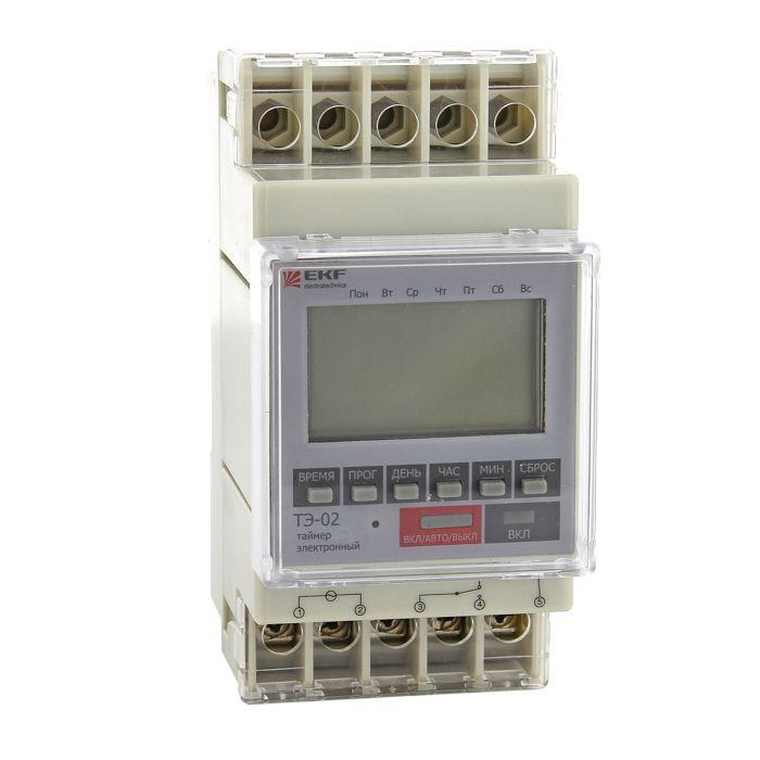 Таймер электронный ТЭ-02 EKF mdt-02