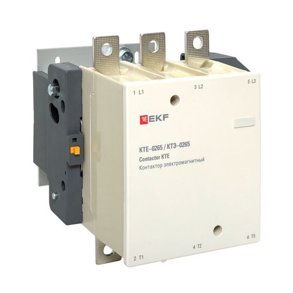 Контактор КТЭ 265А кат. 230В AC 1НО EKF ctr-b-265