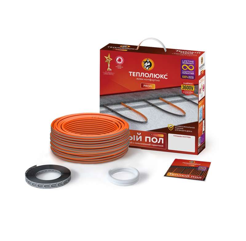Комплект "Теплый пол" (кабель) ProfiRoll 25.0м/450Вт Теплолюкс 100035704600