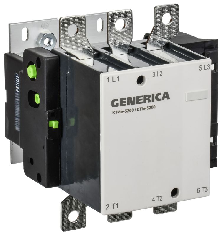 Контактор КТИе-5200 200А 400В/АС3 GENERICA KKTE50-200-400-10