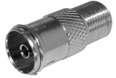 Переход гнездо F - гнездо TV с кольцом (уп.100шт) PROCONNECT 05-4301-4