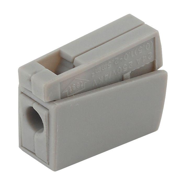 Клемма строительно-монтажная СМК проходная 111 NO-222-26 1-проводная 1.0-2.5кв.мм (уп.100шт) Эра Б0033400