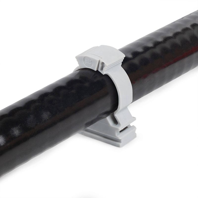 Держатель для труб (клипса) d16мм с замком (уп.300шт) Fortisflex 74359