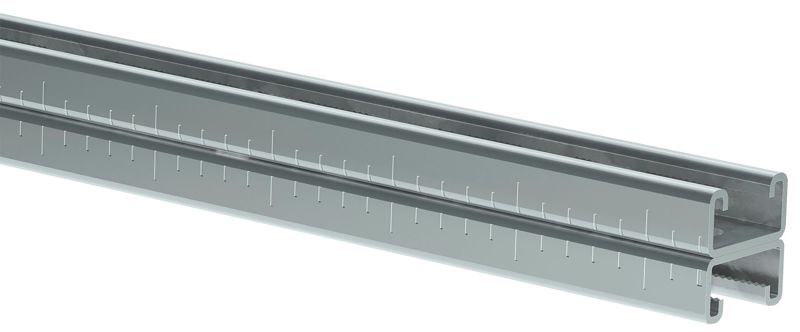 Профиль STRUT двойной перфорированный 41х21 L1800 2мм HDZ IEK CLM50D-PSD-41-21-18-2-HDZ