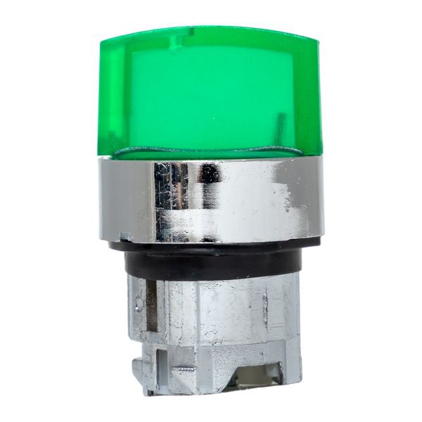 Механизм переключателя исполнительный ХB4 зел. на 2 положения возвратный без фиксации с подсветкой с короткой ручкой PROxima EKF XB4BD2L-G