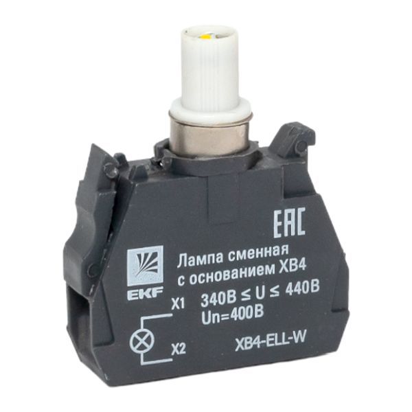 Лампа сменная с основанием XB4 бел. 400В PROxima EKF XB4-ELL-W