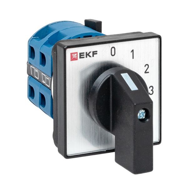 Переключатель кулачковый ПК-1-101 1п 25А "0-1-2-3" EKF pk-1-101-25