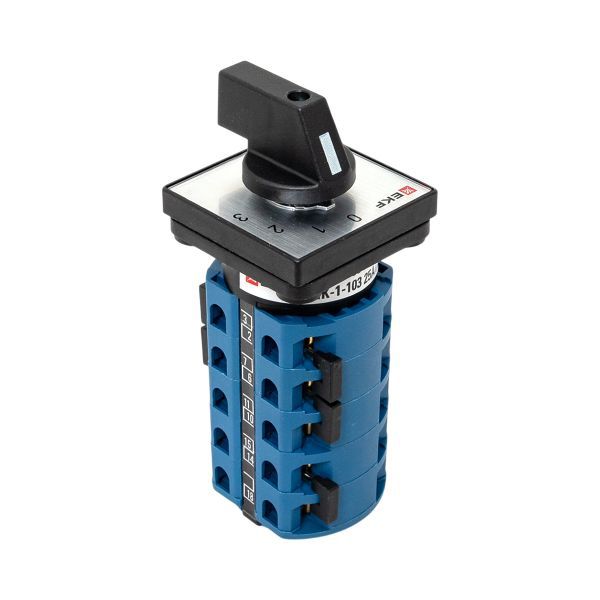 Переключатель кулачковый ПК-1-103 3п 25А "0-1-2-3" EKF pk-1-103-25