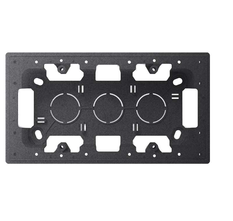 Коробка 2-м ОП Simon24 графит Simon 2400752-038