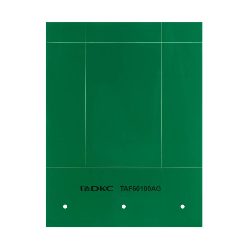 Табличка гибкая для маркировки оболочек клейкое основание винил красн. (уп.10шт) DKC TAF60100AG