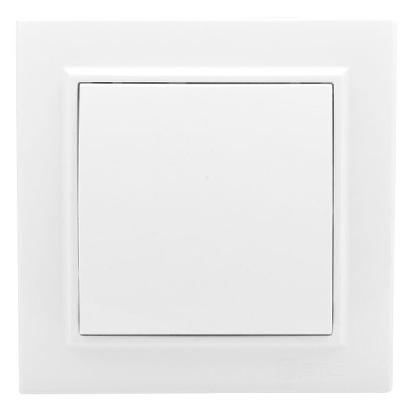 Кнопка нажимная СП Минск 10А белый EKF ERV10-028-10