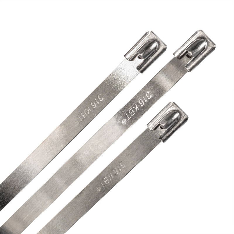 Хомут кабельный СКС (316) 12х1000 стальной (уп.50шт) Fortisflex 74720