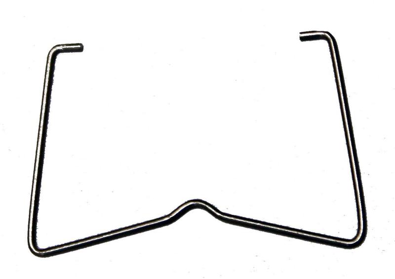 Клипса металлическая для реле 41 серии для розеток 95.13 95.13.2 95.15 95.15.2 FINDER 095413