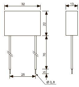 Модуль для применения с кнопками с подсветкой для 26 серии FINDER 02600