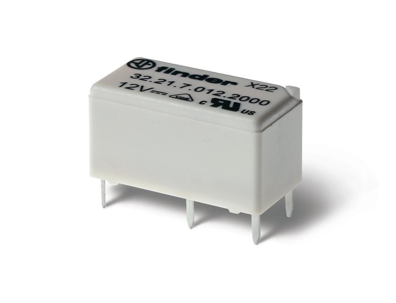 Реле субминиатюрное электромеханич. монтаж на печатную плату 1CO 6А AgCdO 5В DC (чувствит.) влагозащ. RTIII FINDER 322170052000