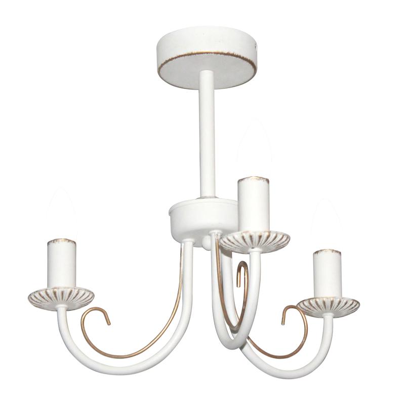 Светильник "Рустика" 133 бел. патина НСБ 01-3х60-144 E14 (инд.упак.) Элетех 1005404243