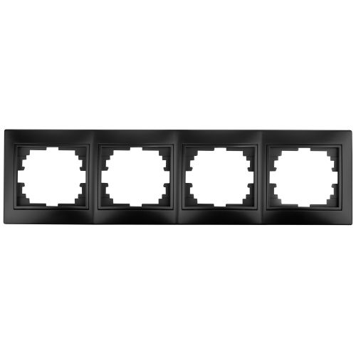 Рамка 4-м СП Plano 1-504-05 гор. антрацит Intro Б0044581