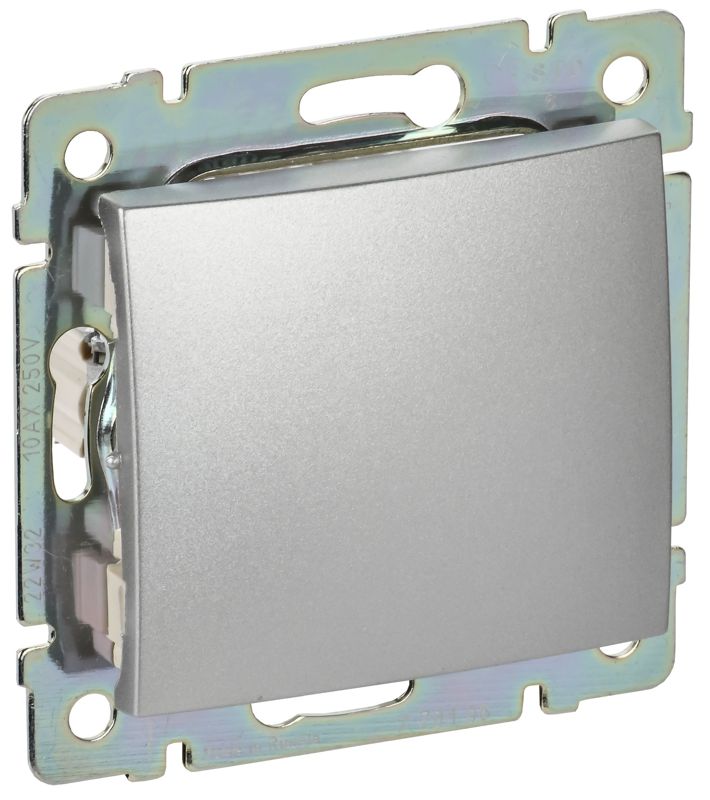 Переключатель перекрестный 1-кл. СП Valena 10А IP31 250В механизм алюм. IEK 770107