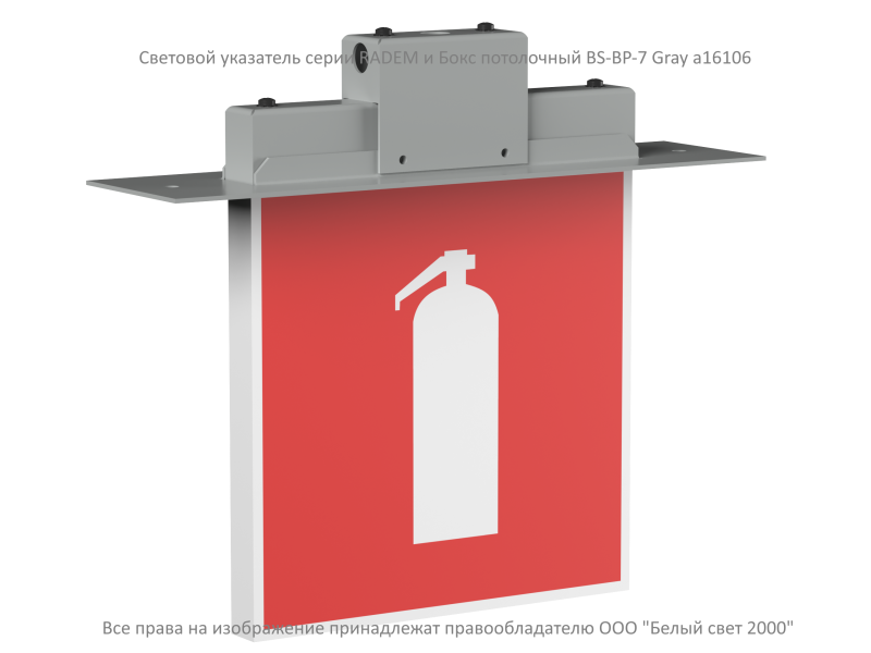 Указатель световой BS-RADEM-81-S1-INEXI2 Gray Белый свет a15530