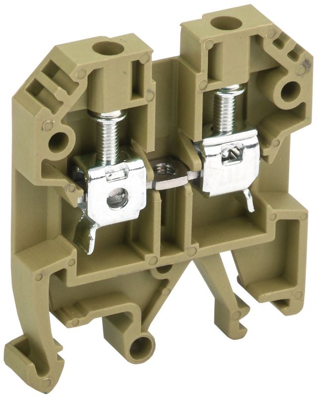 Клемма винтовая КВИ-4кв.мм желт. IEK YZN30-004-K05