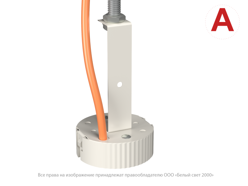 Светильник аварийный BS-OKO-83-L1-INEXI3 GR Белый свет a15285