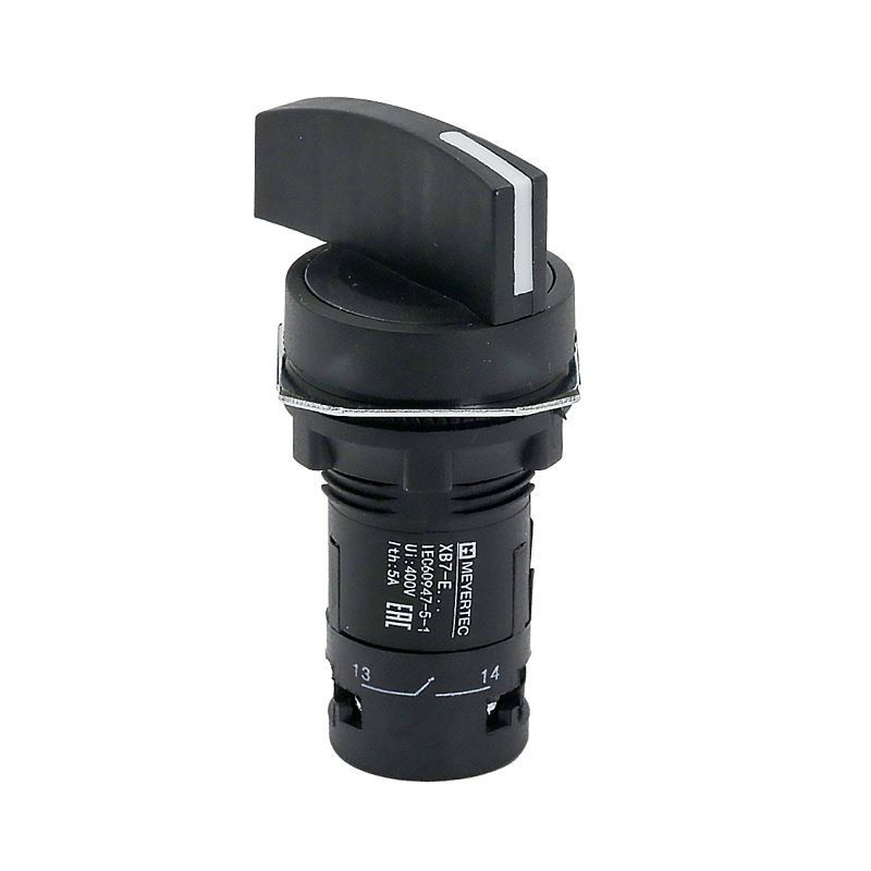 Переключатель на 3 положения с возвратом в центр длинная ручка 2NO IP54 пластик MTB7-EJ53 ОВЕН 132713