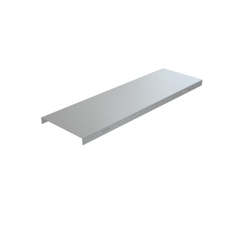 Крышка для ответвителя T-образ. вертикал. переходник с разворотом трассы на 90град. 100-300 сталь 0.8мм (нижняя часть больше исходной) KTDPV100-300 КМ LO16838