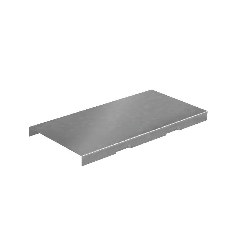 Крышка для угла вертикального внешн. с разворотом трассы на 90град. осн.50 сталь 0.55мм "ПЛЮС" KVLPDplus90-50 КМ PL3807