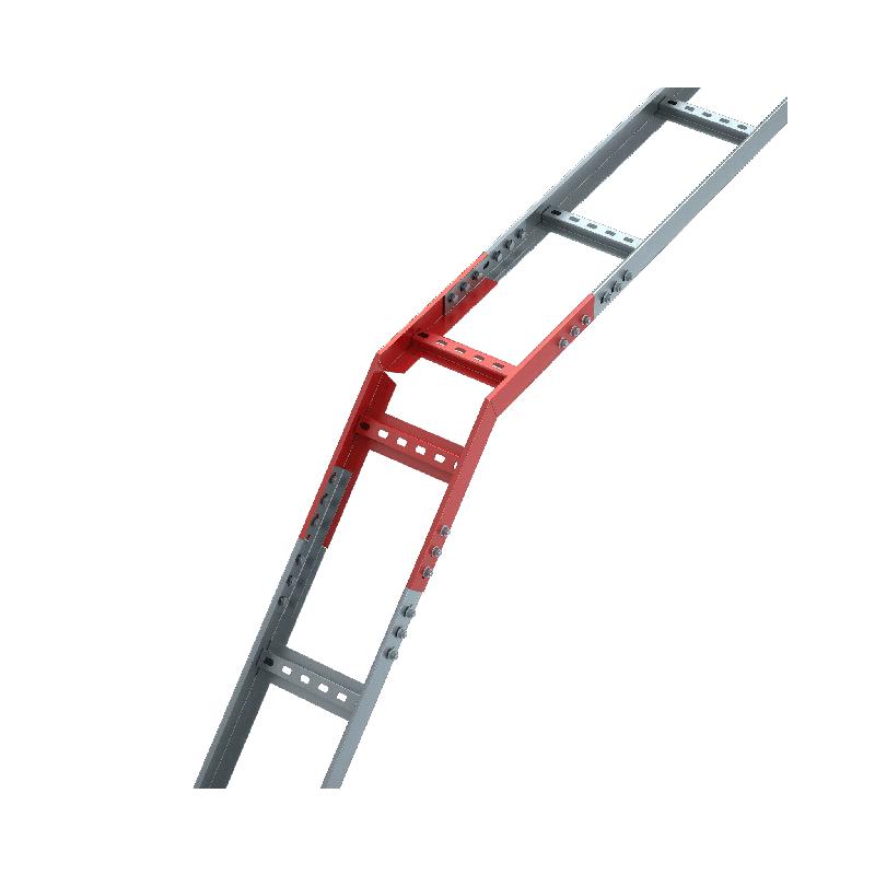 Угол для лотка вертикальный внешний лестн. 45град. 100х100 сталь 1.5мм LVL45-100-100-1.5 КМ LO10331