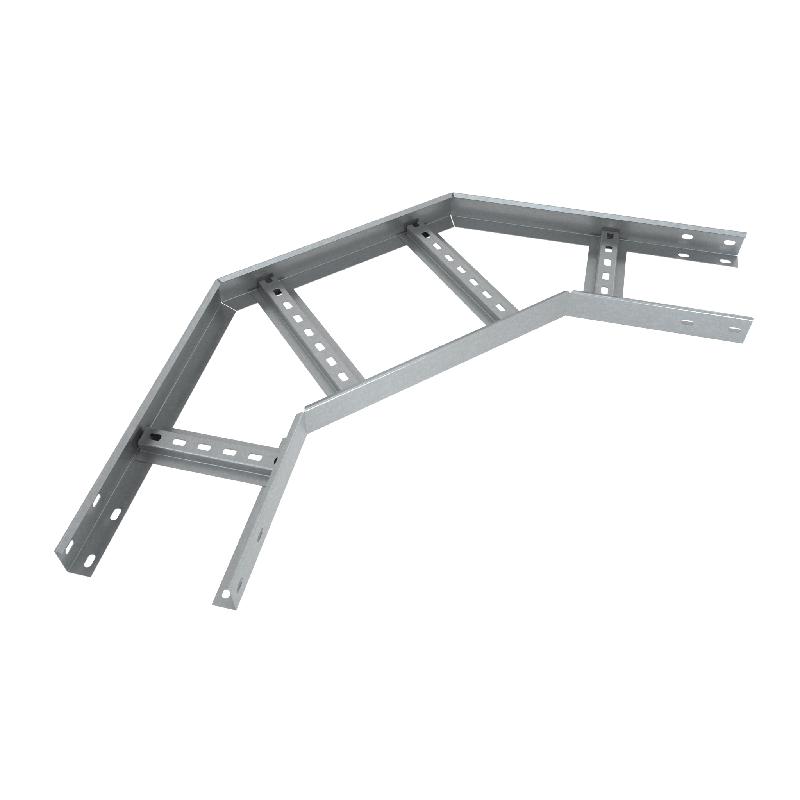 Угол для лотка горизонтальный лестн. 90град. 100х50 сталь 1.5мм "Быстрый монтаж" LGLS90-50-100-1.5 КМ LO11746