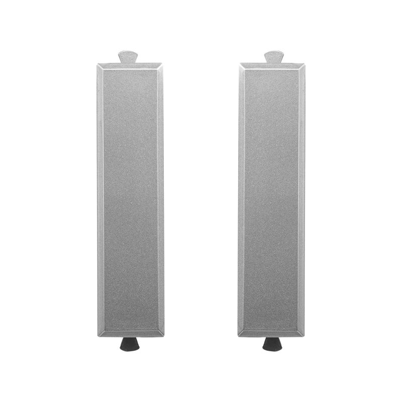 Комплект модульных заглушек "Avanti" "Закаленная сталь" 0.5 модуля (уп.2шт) DKC 4404995