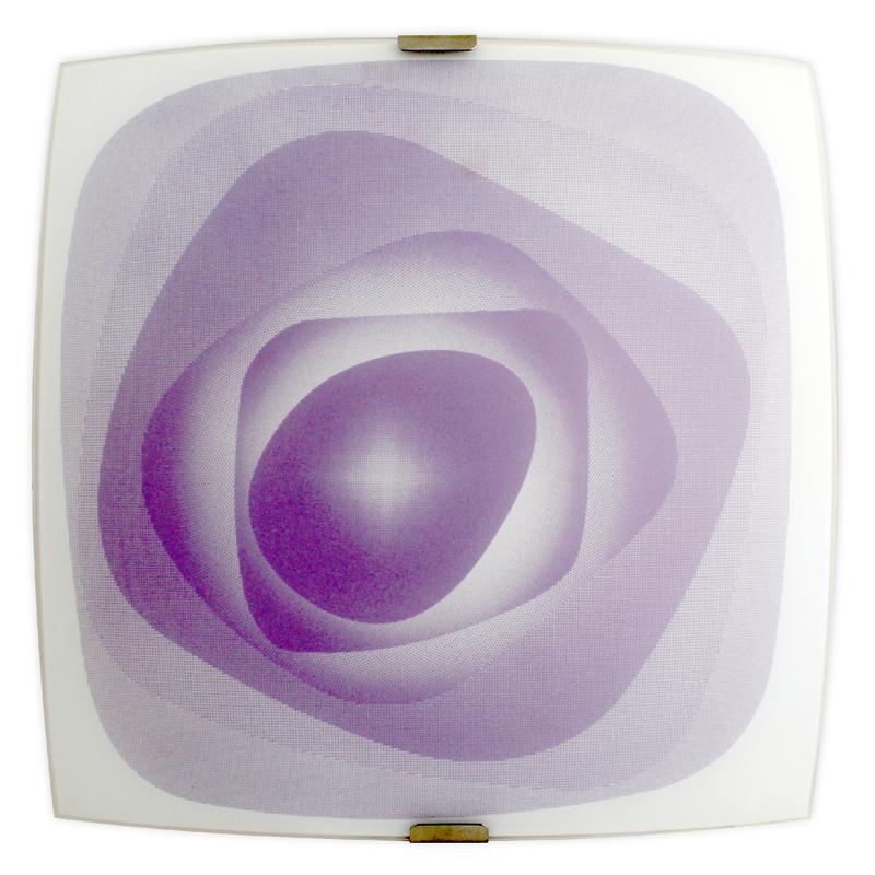 Светильник НПБ 09-60-003 М83 "Колорика Хелен" 300х300 матов. бел./сирен./клипсы штамп метал. (инд. упак.) Элетех 1005209271