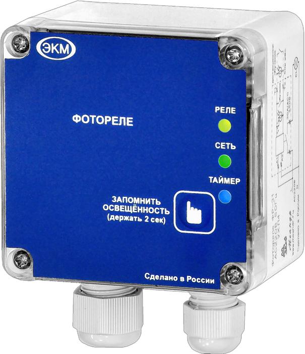 Фотореле ФР-31 АС230В УХЛ4 30А 1з встроен. фотодатчик таймер откл. до 7ч Меандр A8302-16935796