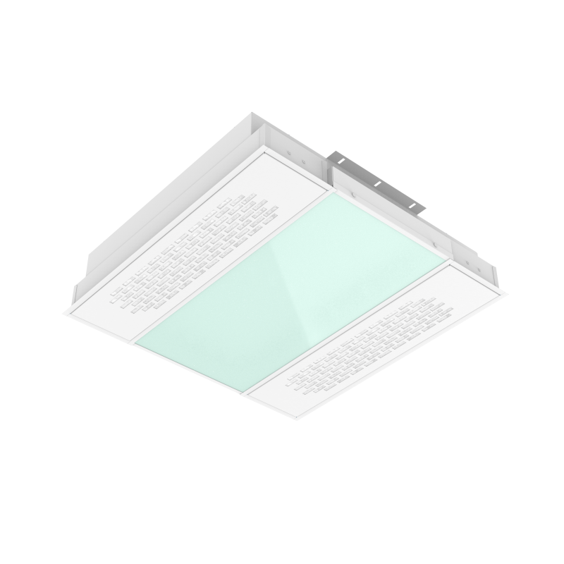 Светильник светодиодный 30Вт 5000К IP54 595х595х126 медицинский с UV-блоком встраив. аварийный автономный постоянного действия с защ. силикатн. стеклом global white bioguard матов. VARTON V1-C0-0UV70-10GA6-5403050