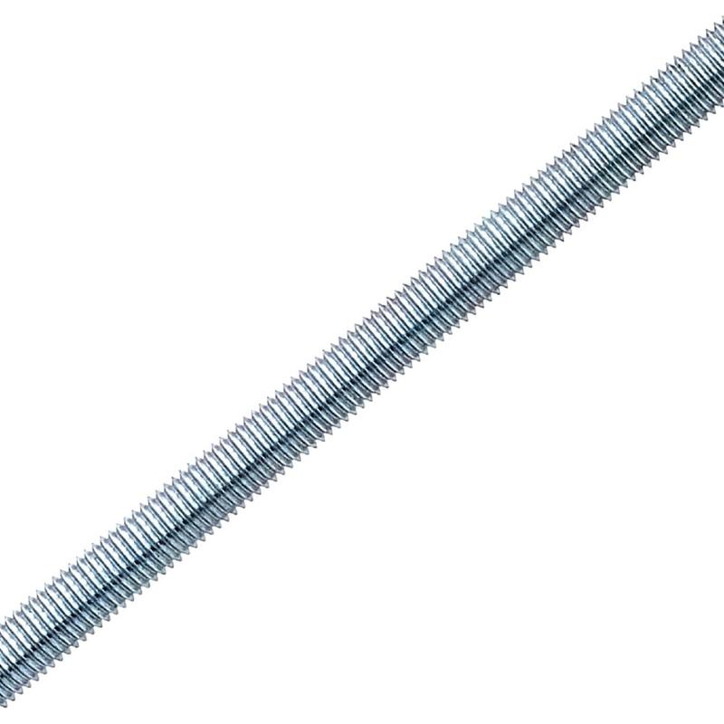 Шпилька резьбовая М20 DIN 975 L2000 класс прочн. 4.8 цинк. СТРОЙМЕТИЗ UTORM3120199