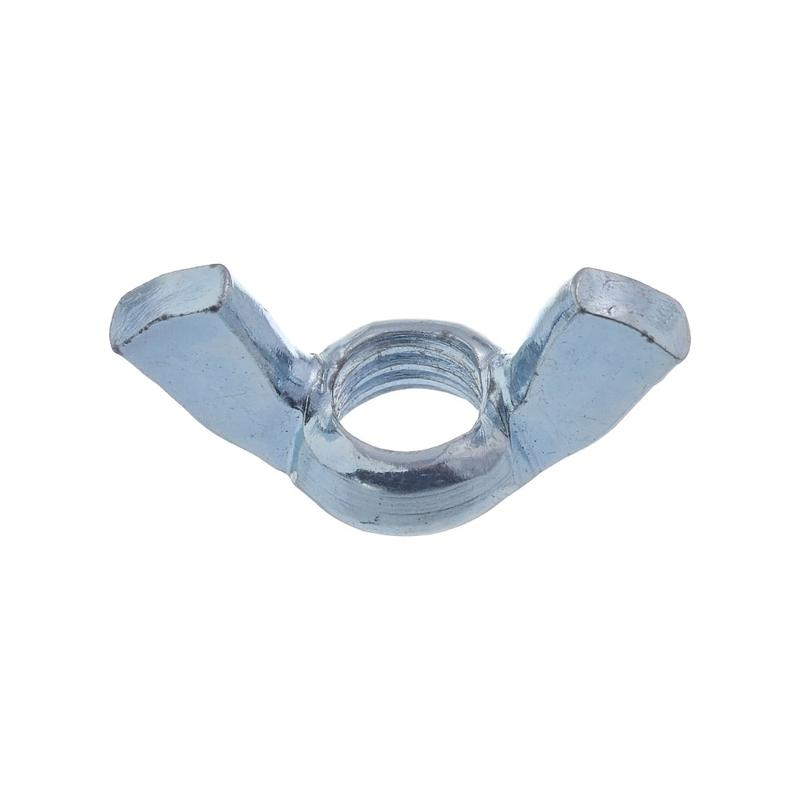 Гайка барашек М6 DIN 315 класс прочн. 5 цинк (уп.100шт) пакет СТРОЙМЕТИЗ UTORM3140048