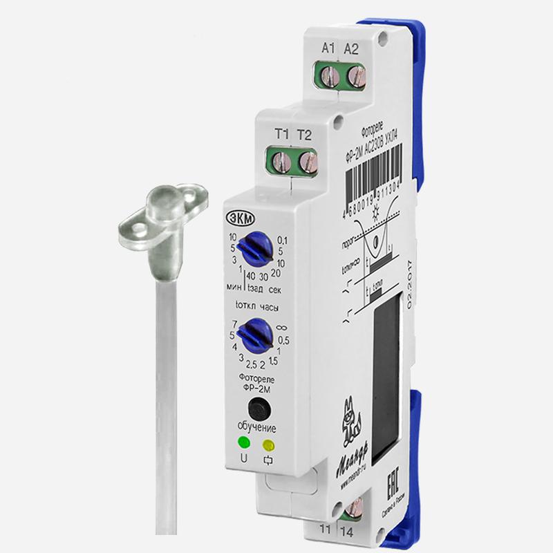 Фотореле ФР-2М DC24В УХЛ4 с ФД-3-1 (спец.) Меандр A8302-19912103