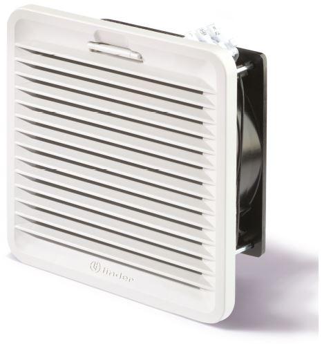 Вентилятор с фильтром 120В AC 100куб.м/ч IP54 (версия с обр. напр. потока) FINDER 7F2181203100